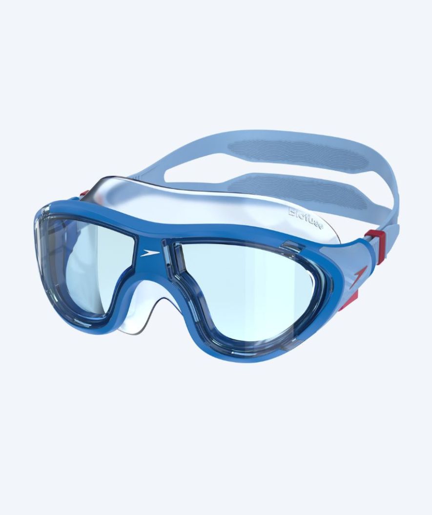 Speedo svømmemaske til junior - Biofuse 2.0 - Blå/blå