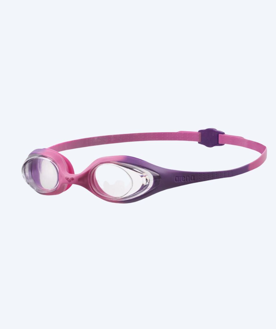 Arena svømmebriller til børn - Spider - Lyserød/lilla