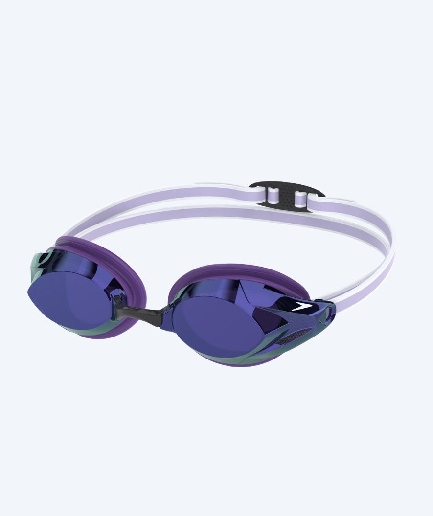 Speedo Elite svømmebriller til damer - Vanquisher 3.0 Mirrored - Lilla