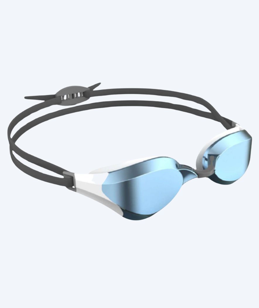 Watery Elite svømmebrille - Rattle Pro Mirror - Hvid/grå
