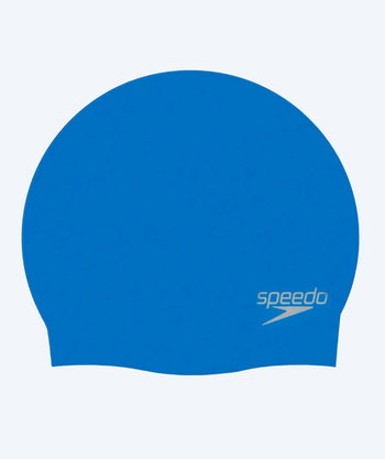 Speedo badehætte - Plain Moulded - Blå