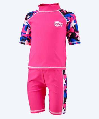 Beco våddragt til børn - Sealife Rashguard - Pink