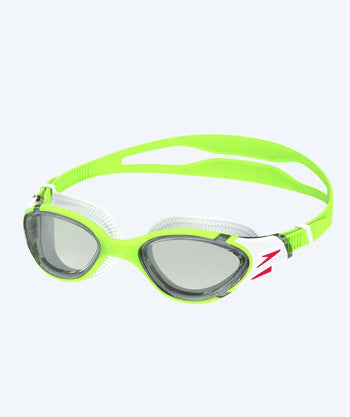 Speedo motions svømmebriller - Biofuse 2.0 - Grøn/sølv