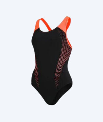 Speedo badedragt til damer - Placement Laneback - Sort