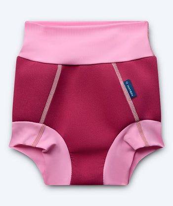 Watery blebadebukser til børn - Neoprene Swim Nappy - Atlantic Pink