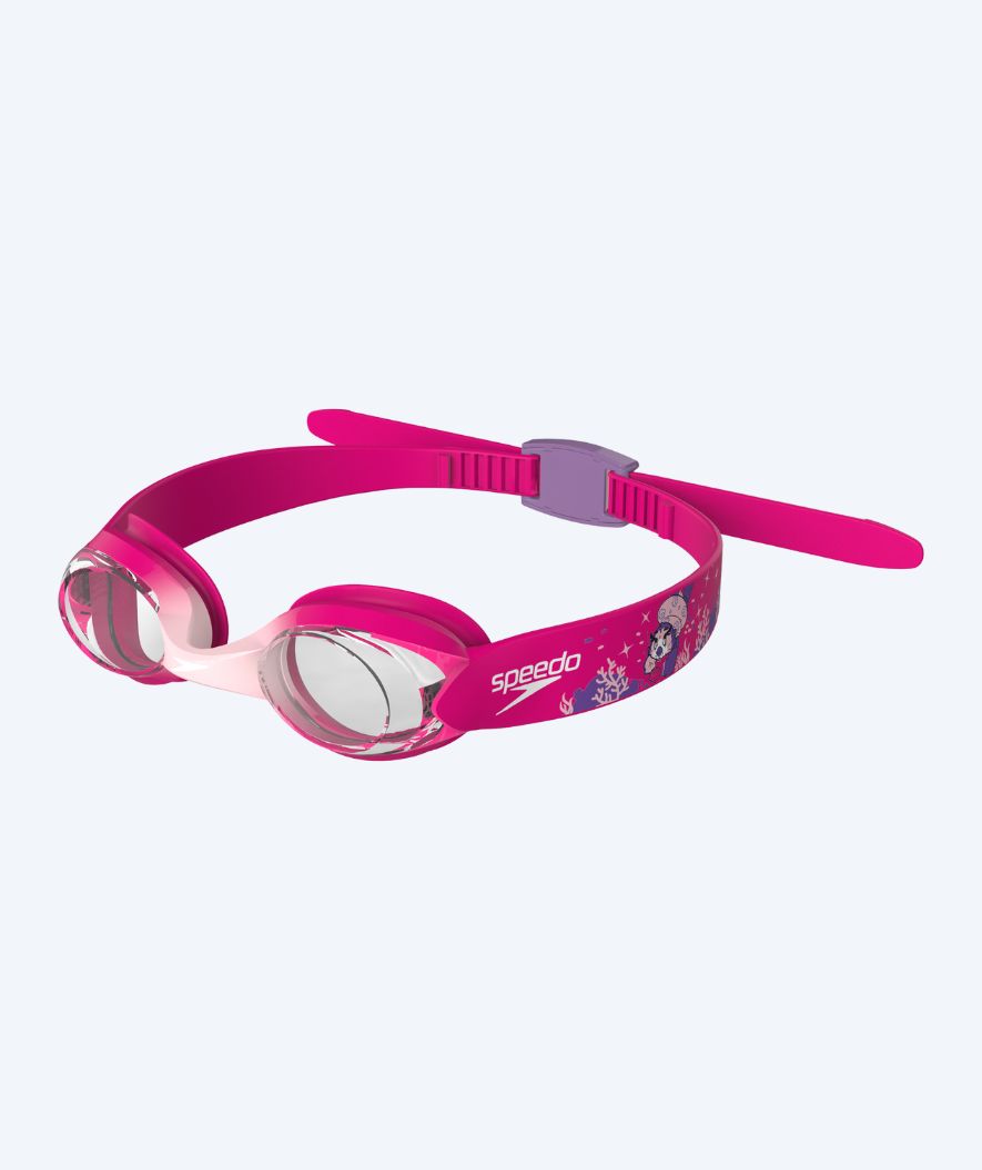 Speedo svømmebriller til børn (2-6) - Infant Illusion - Pink/klar