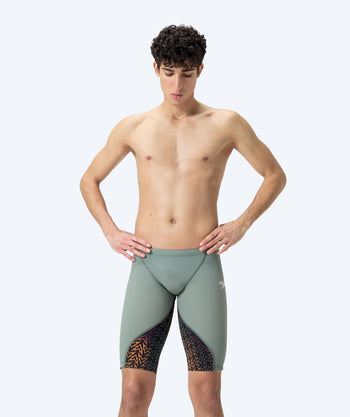 Speedo konkurrence badebukser til mænd - LZR Ignite - Grøn/orange