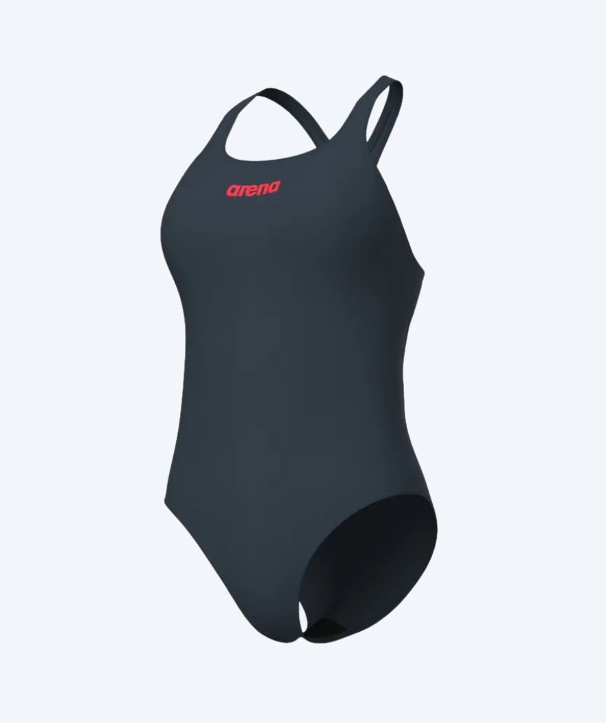 Arena badedragt til damer - Solid Swim Pro - Grå