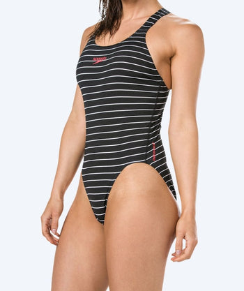Speedo badedragt til damer - Endurance Medalist - Sort/hvid