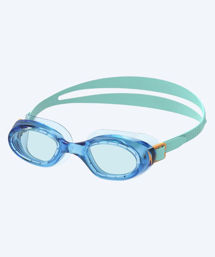 Speedo svømmebriller til børn (6-16) - Futura Hydrospex - Turkis/blå