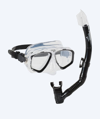 Speedo Combo snorkelsæt til voksne - Adventure - Sort