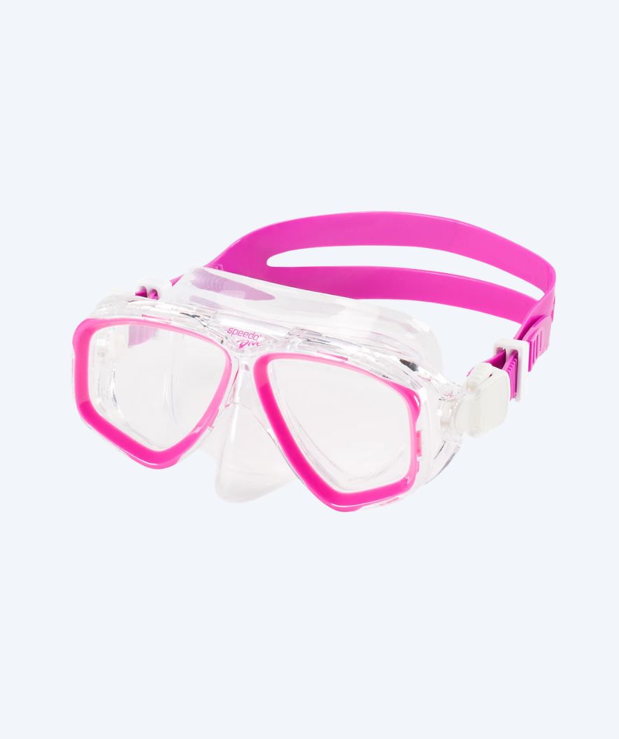 Speedo dykkermaske til junior (6-16) - Adventure - Pink/klar