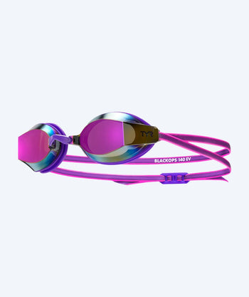 TYR svømmebriller til damer - Blackops 140 EV Mirrored - Lilla/pink