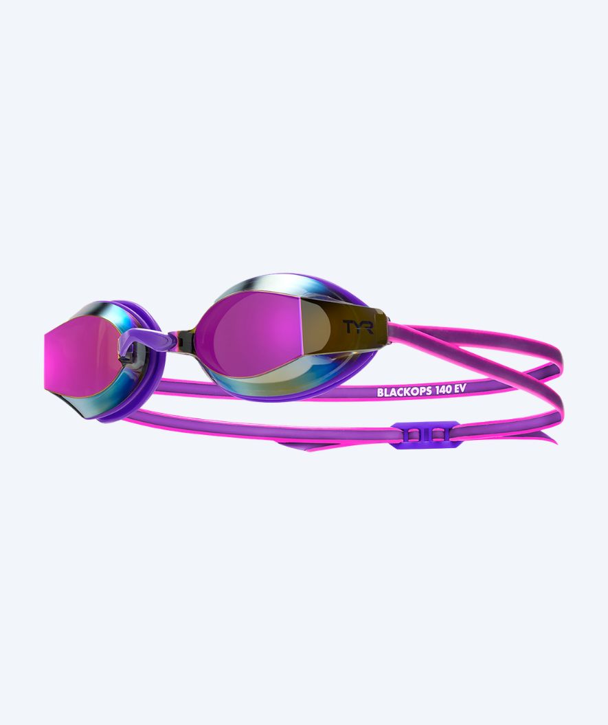 TYR svømmebriller til damer - Blackops 140 EV Mirrored - Lilla/pink