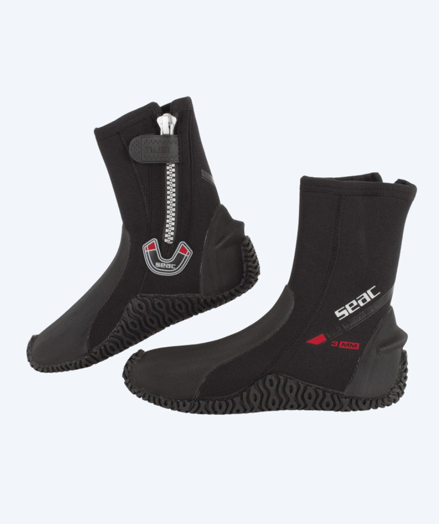 SEAC neoprenstøvler til voksne - Basic - Sort