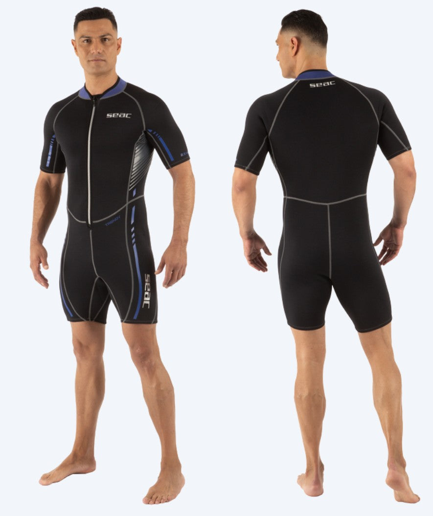SEAC våddragt til mænd - Trendy (2,5mm) - Sort/blå