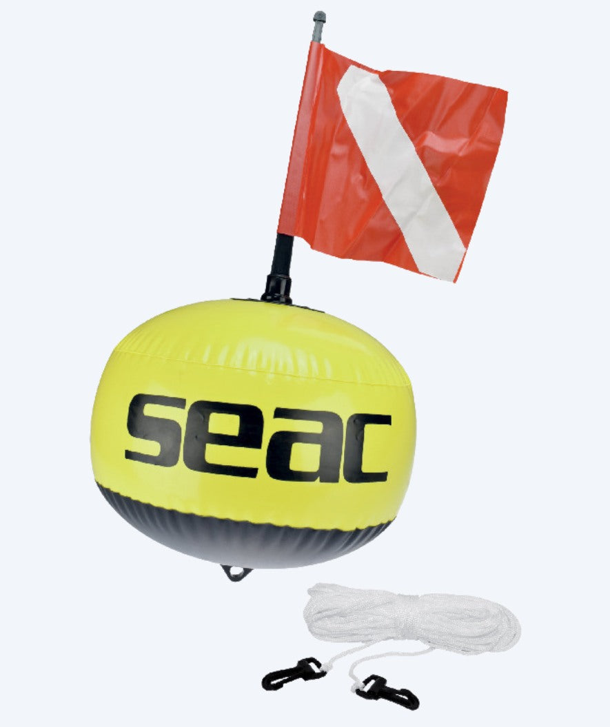 SEAC dykkerbøje - Sferica - Gul/orange