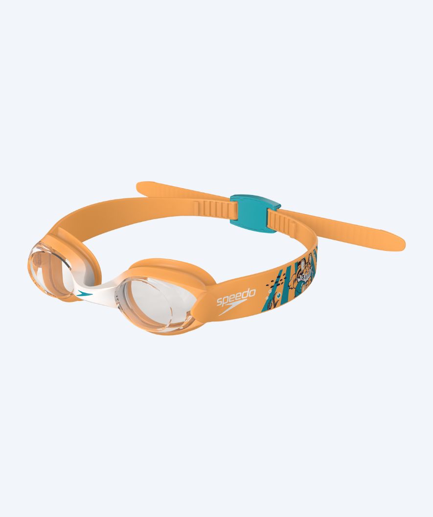Speedo svømmebriller til børn (2-6) - Infant Illusion - Orange/klar