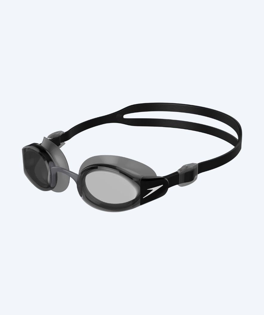 Speedo motions svømmebriller - Mariner Pro - Sort (Smoke linse)