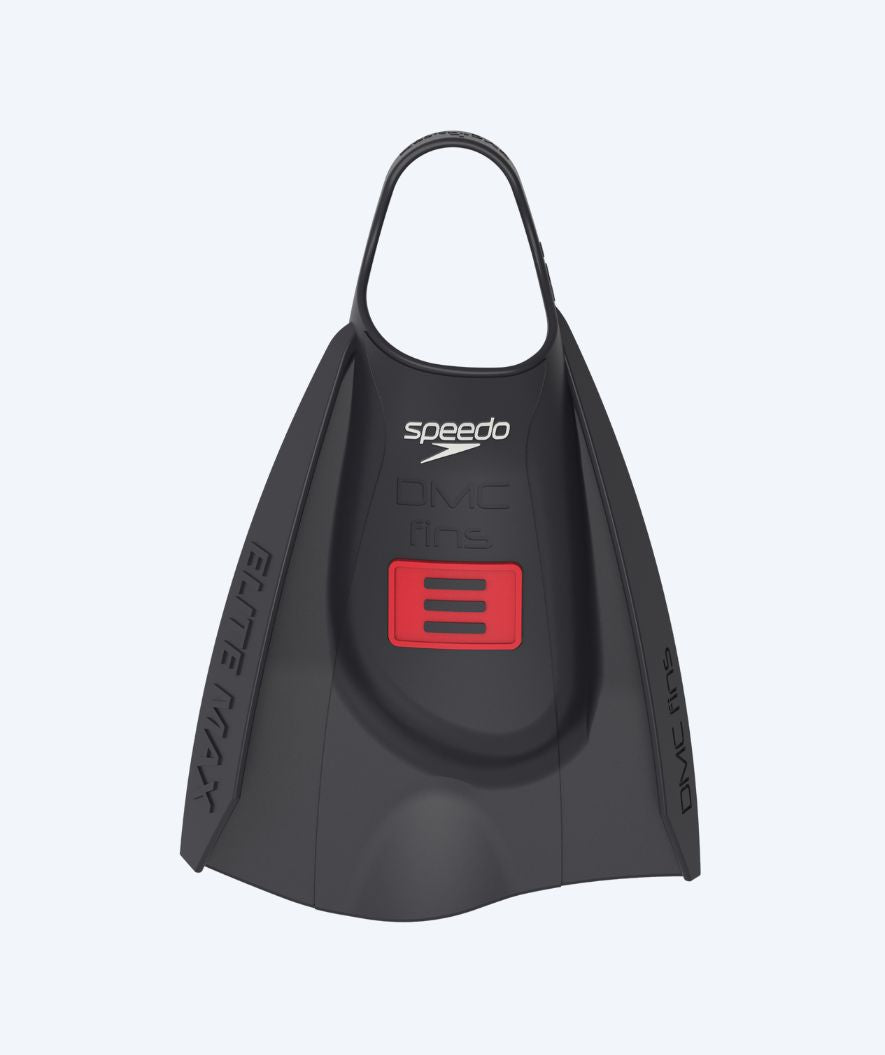 Speedo svømmefødder - DMC Elite Max - Sort/rød
