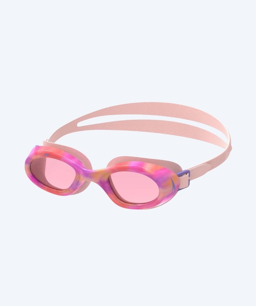 Speedo svømmebriller til børn (6-16) - Futura Hydrospex - Lyserød/pink (Printed)