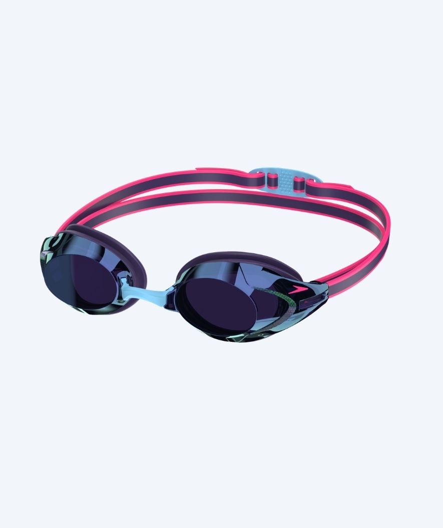 Speedo Elite svømmebriller - Vanquisher 3.0 Mirrored - Pink/lilla