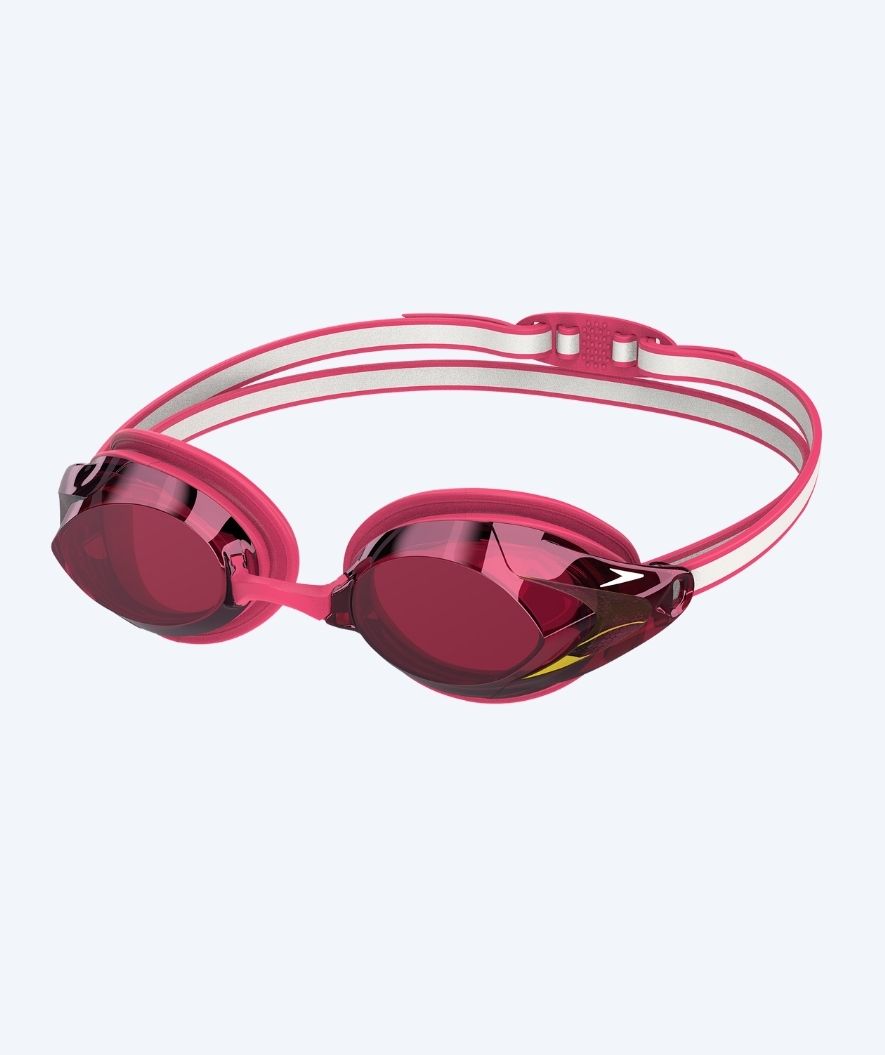 Speedo Elite svømmebriller til damer - Vanquisher 3.0 Mirrored - Pink