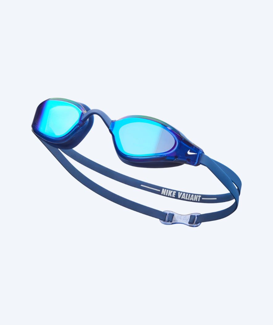 Nike Elite svømmebriller - Valiant Mirror - Blå