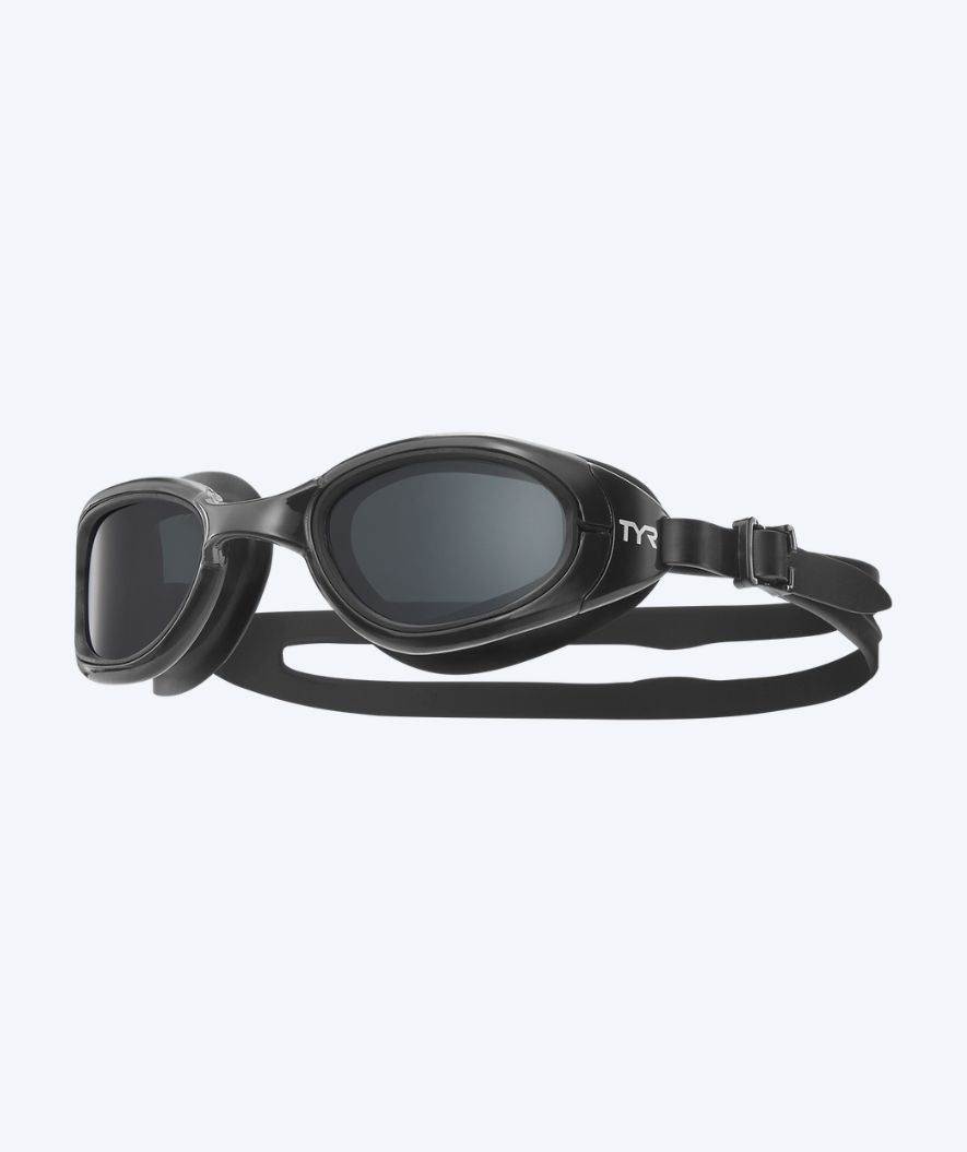 TYR svømmebriller - Special Ops 2.0 - Sort (Smoke linse)