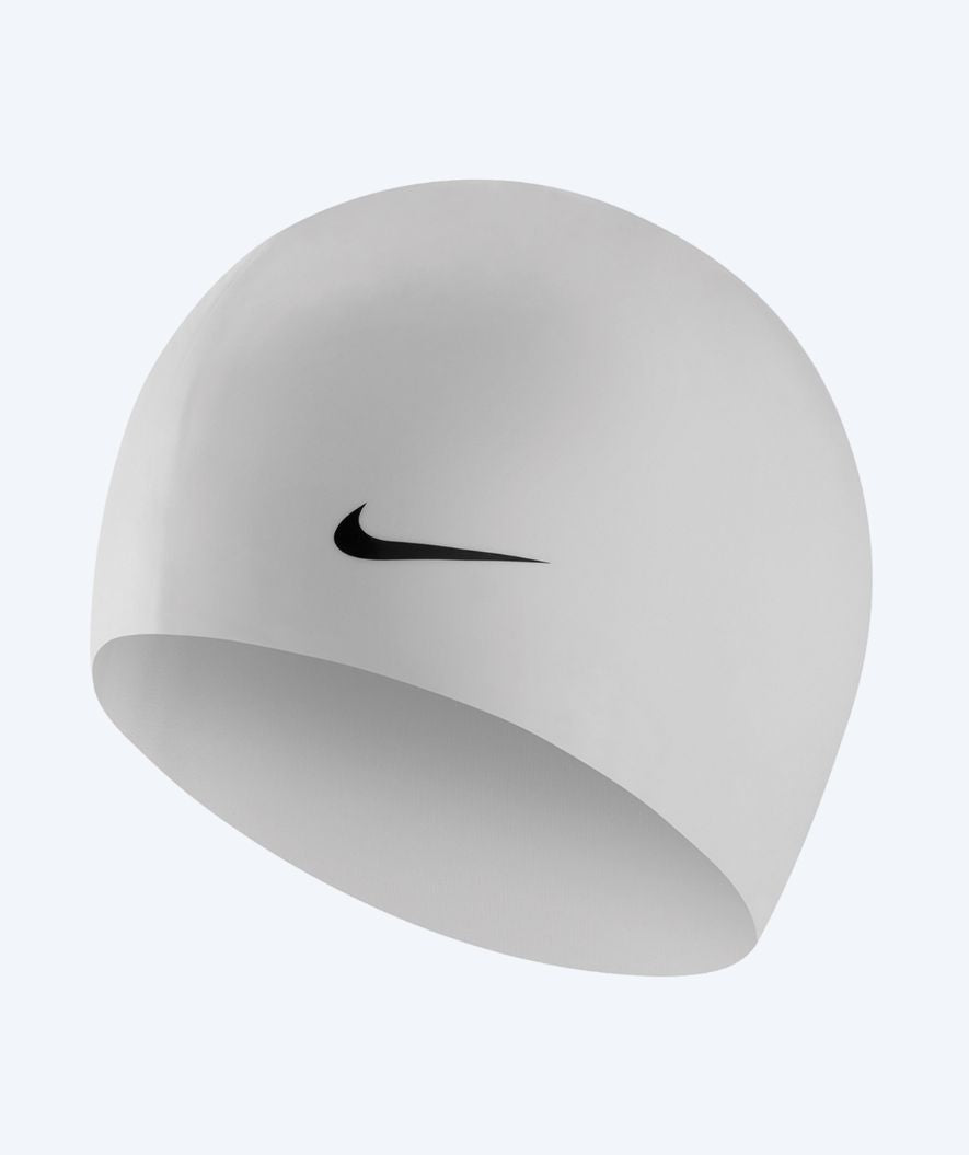 Nike badehætte - Solid - Hvid
