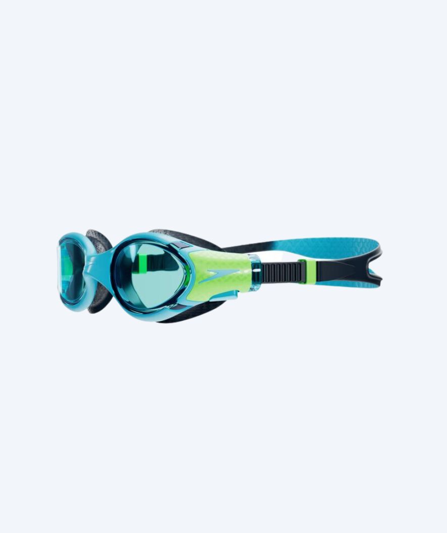 Speedo svømmebriller til børn (6-14) - Biofuse 2.0 - Grøn/blå