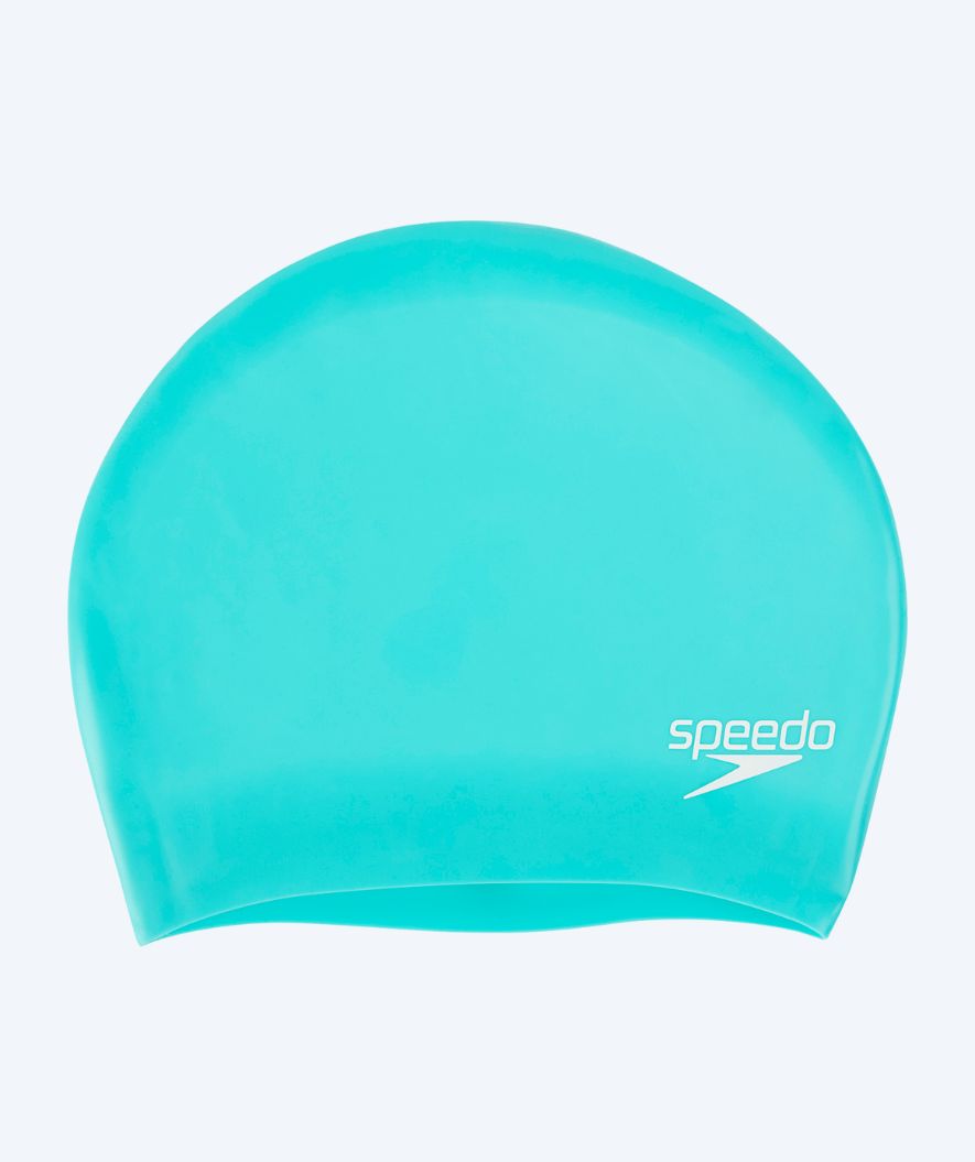 Speedo badehætte til langt hår - Turkis