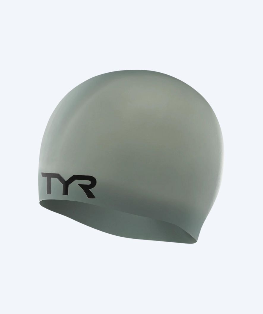 TYR badehætte - Silicone - Mørkegrå