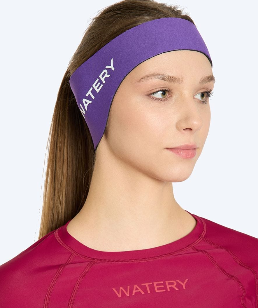 Watery earband til voksne - Raider - Lilla