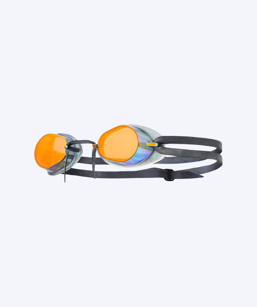 TYR svømmebriller - Socket Rockets 2.0 - Orange/klar (Mirror)