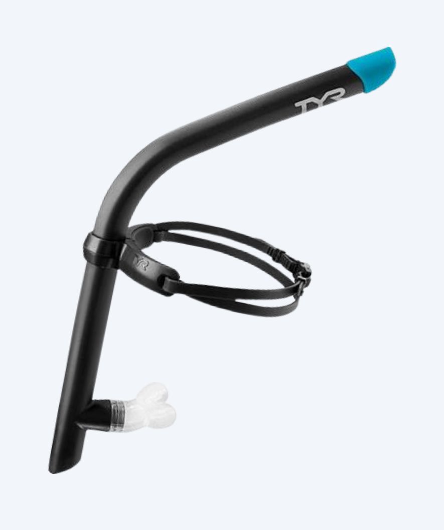 TYR centersnorkel - Ultralight snorkel 2.0 - Sort/blå