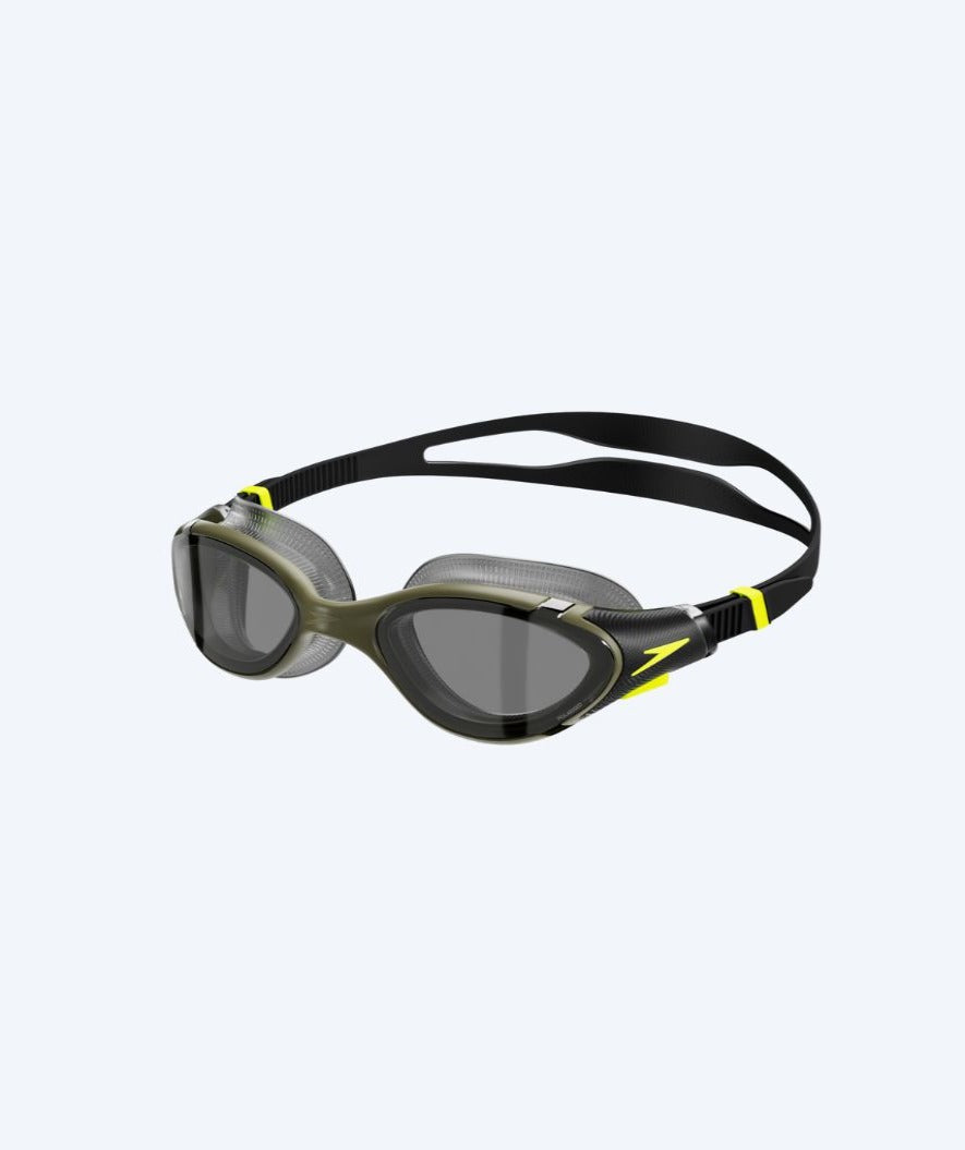 Speedo svømmebriller - Biofuse 2.0 - Sort/grøn