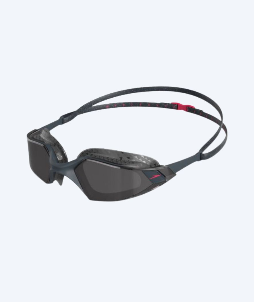 Speedo åbent vand svømmebriller - AquaPulse Pro - Sort/Rød