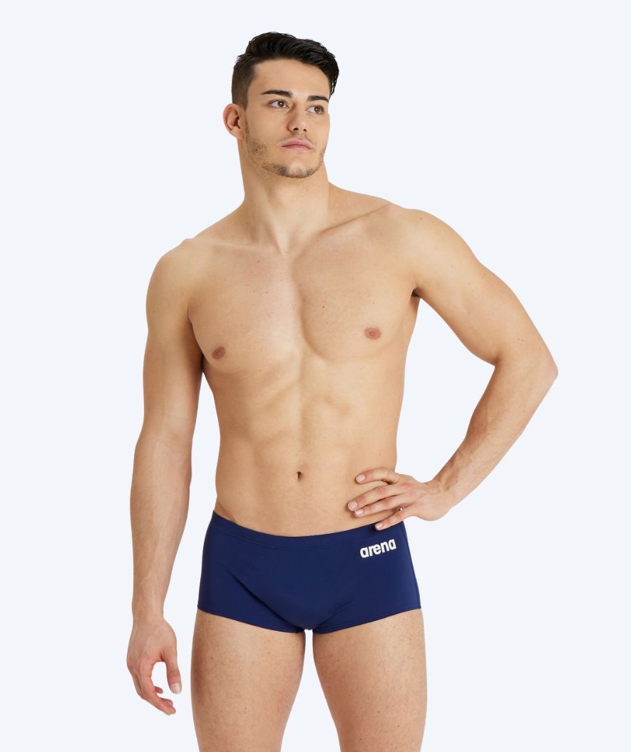 Arena trunks til mænd - Solid Squared - Mørkeblå