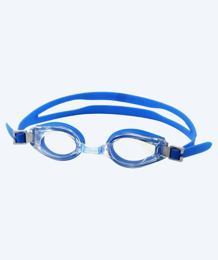 Primotec langsynede svømmebriller med styrke - (-1.0) til (+8.0) - Blå