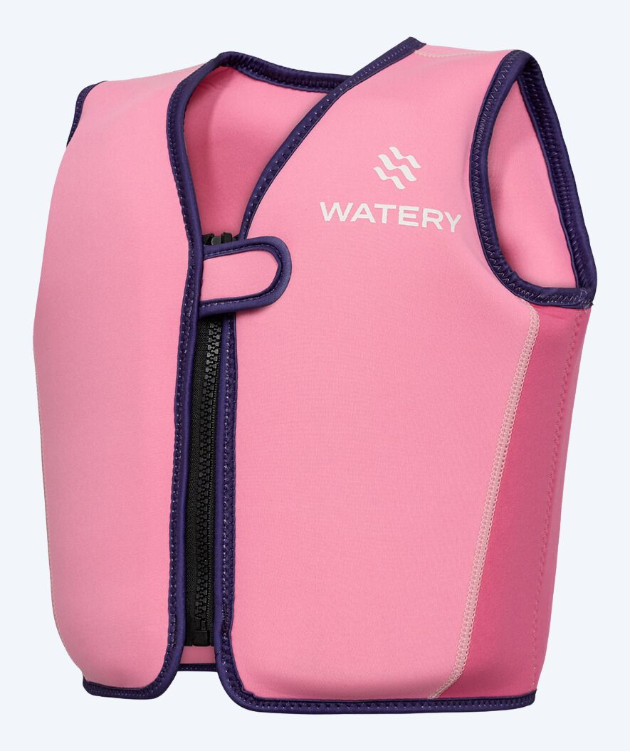 Watery svømmevest til børn (2-8 år) - Basic - Pink
