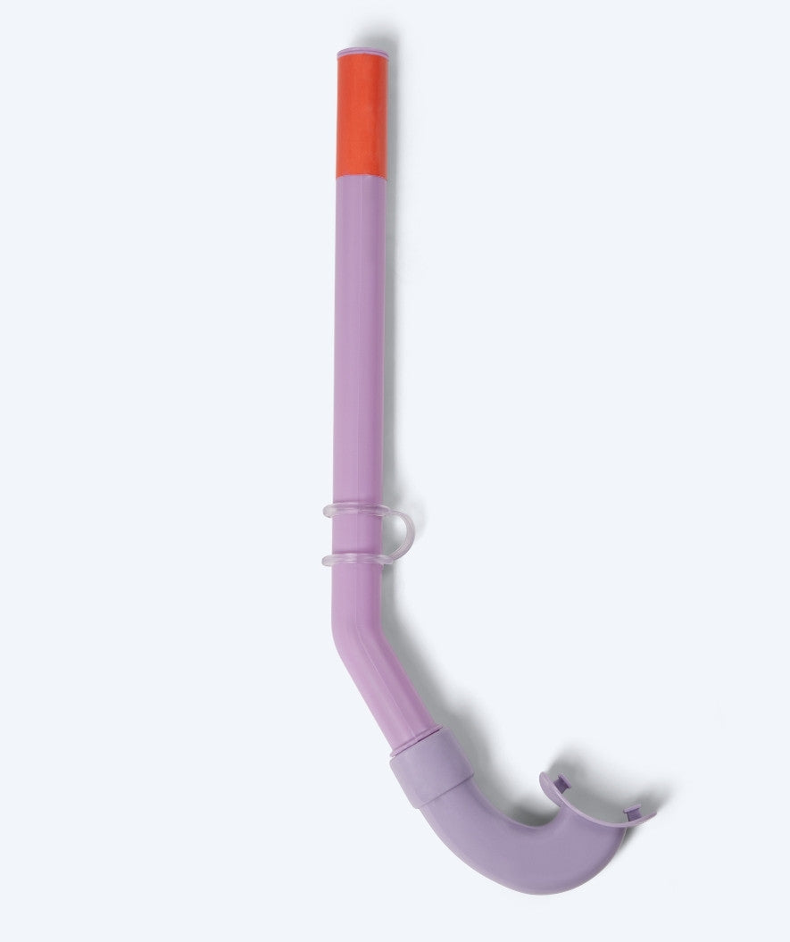 Watery snorkel til børn (4-10) - Wyre - Lilla/orange