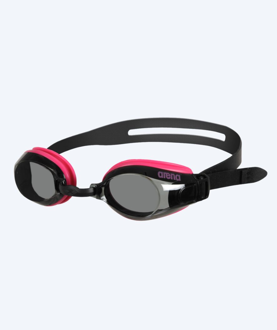 Arena motions svømmebriller - Zoom X-Fit - Pink (Smoke linse)