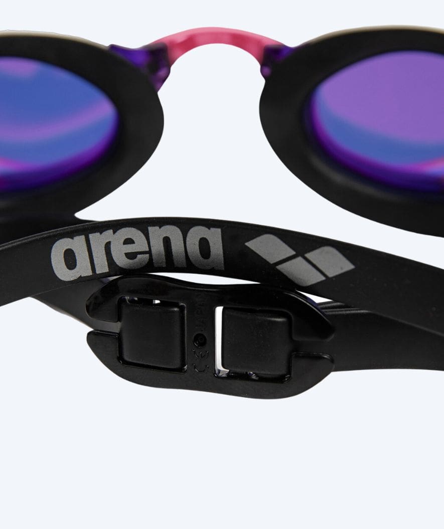 Arena Elite svømmebriller - Cobra Edge SWIPE Mirror - Hvid/lilla