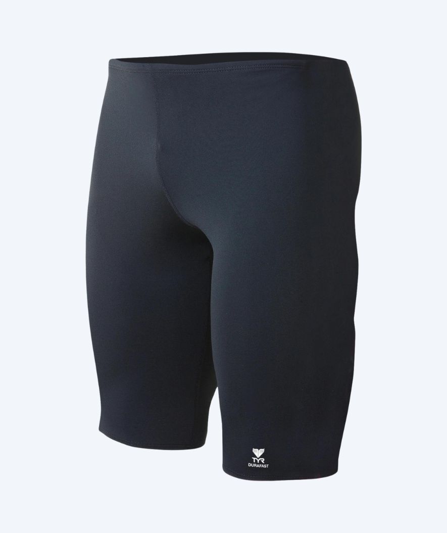 TYR lange badebukser til mænd - Durafast Elite Solid - Sort