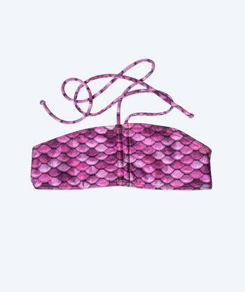 Kuaki Mermaids havfruebikini top til piger - Lyserød
