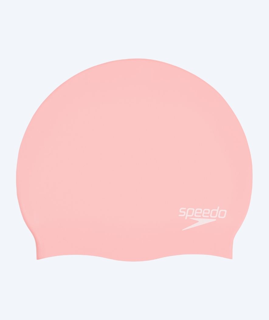Speedo badehætte - Plain Moulded - Pastel pink