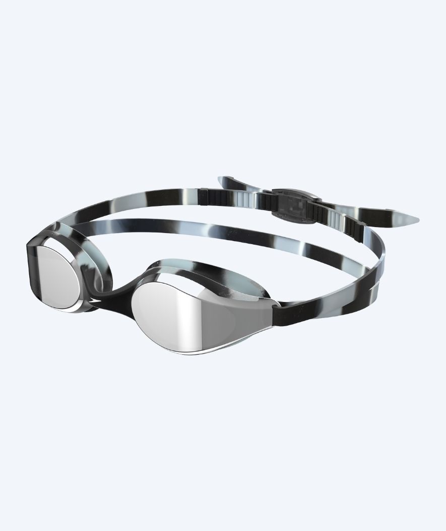 Speedo svømmebriller - Hyper Flyer Mirror - Sort/grå