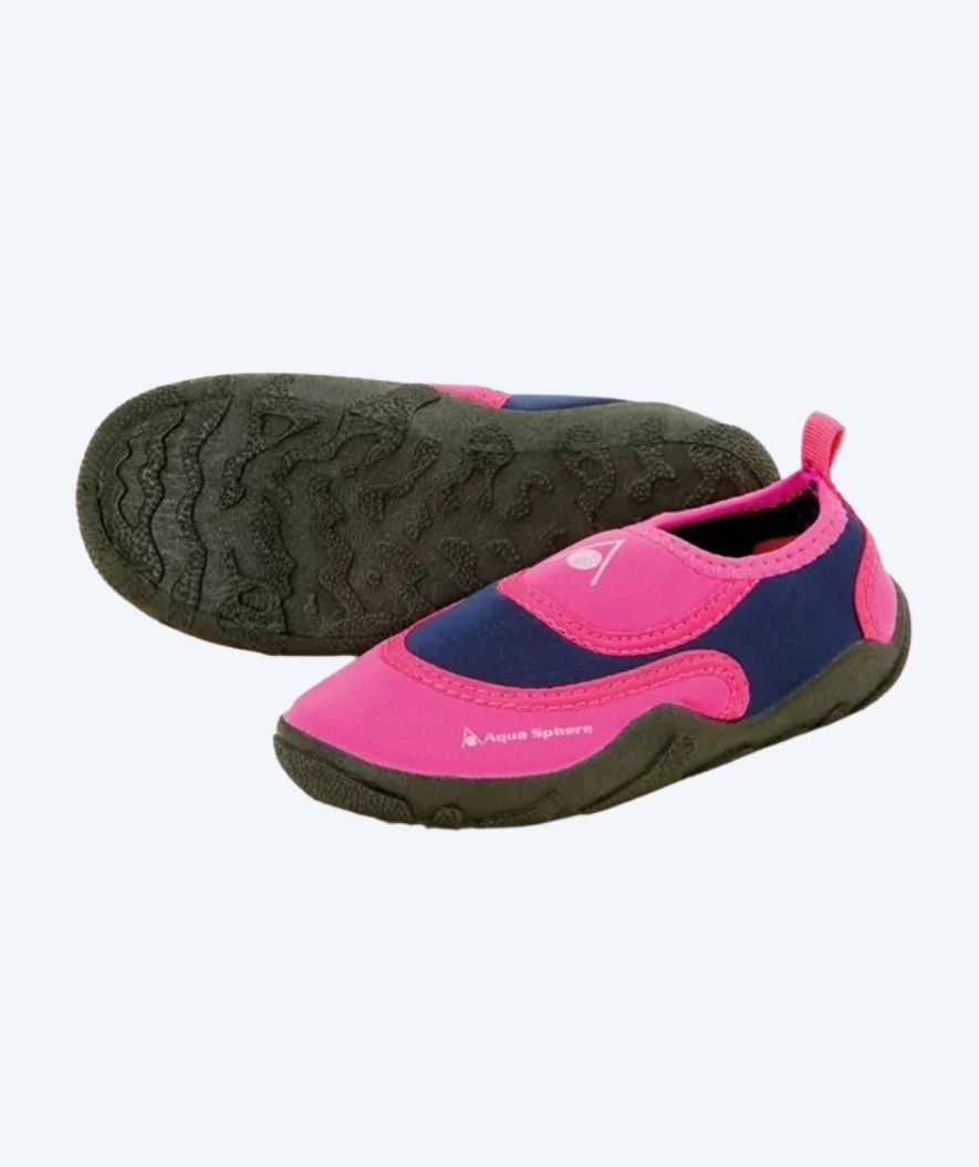 Aqualung neopren badesko til børn - Beachwalker - Pink