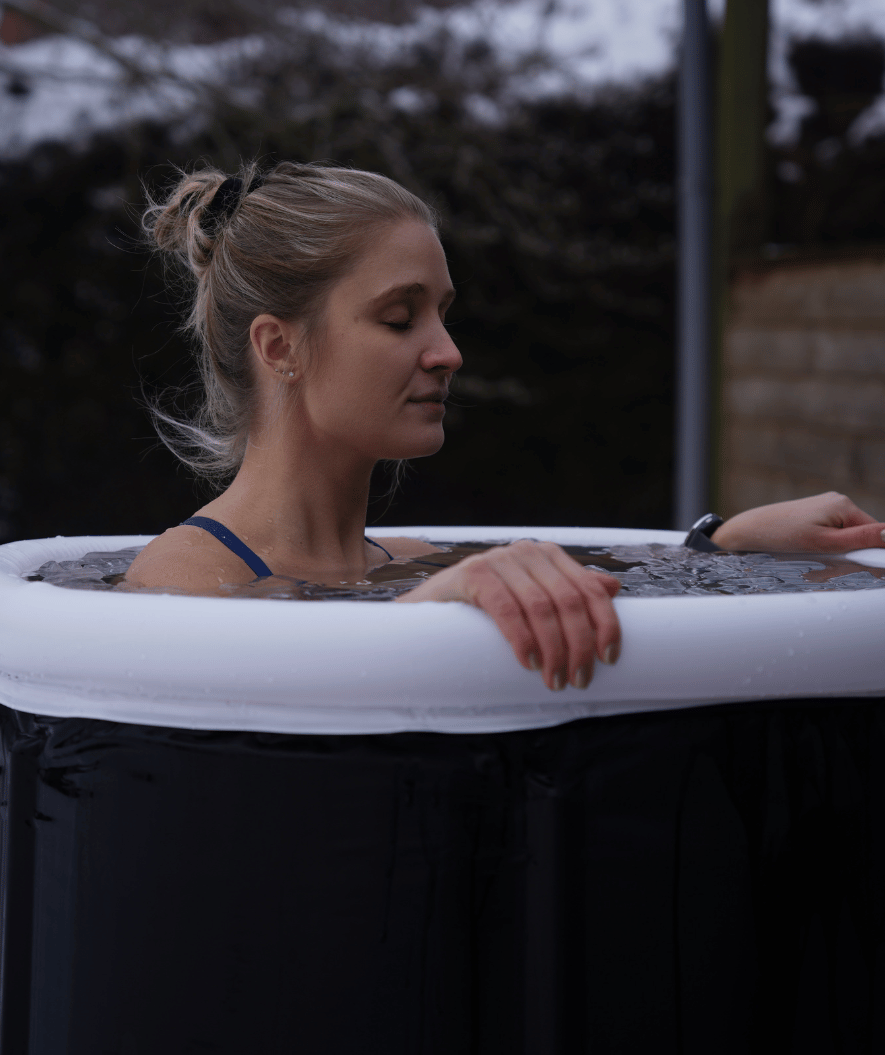 Watery oppustelig isbad - Hero - Sort